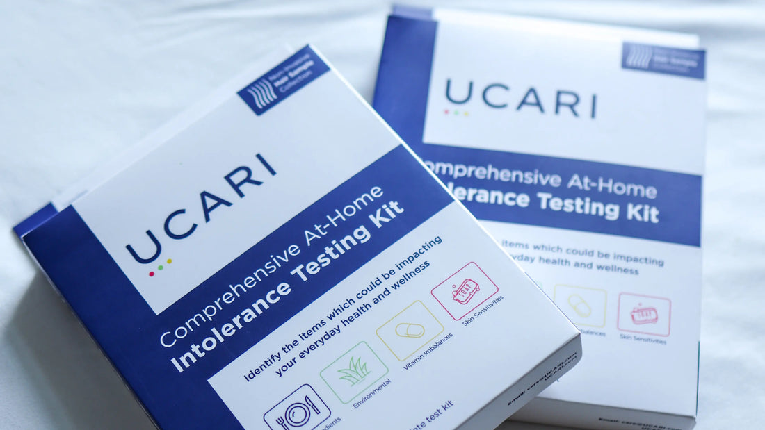 Ucari comprehensive at-home intolerance testing kit 