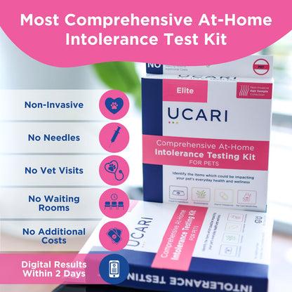 UCARI At-Home Pet Intolerance Test Kit (Elite)